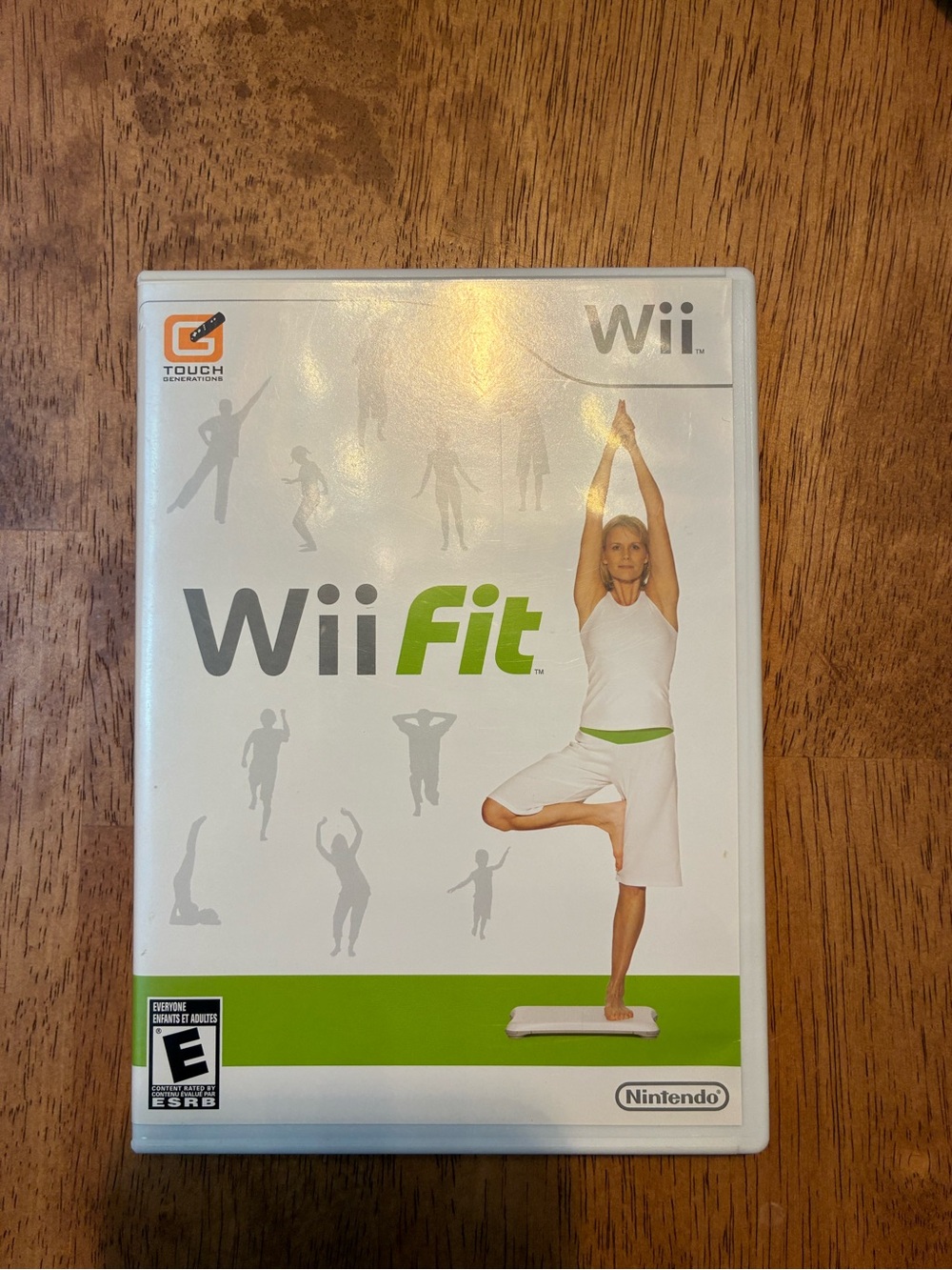 Nintendo Wii Fit (White/Green) - Balance & Fitness Game